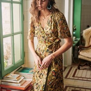 Suzanne Courtney Wrap Dress (Worn Once)